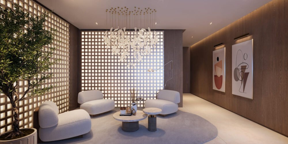 Hall de Entrada do Grace Bay Residence