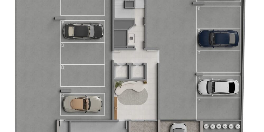 Planta Térreo do Grace Bay Residence