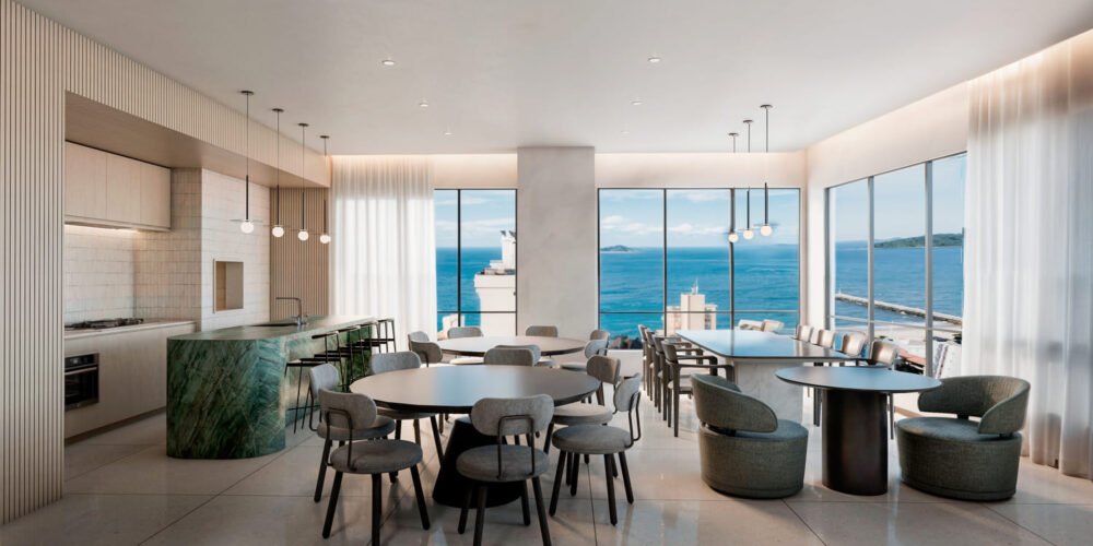 Salão de Festas com Vista Panorâmica do Sky Rooftop