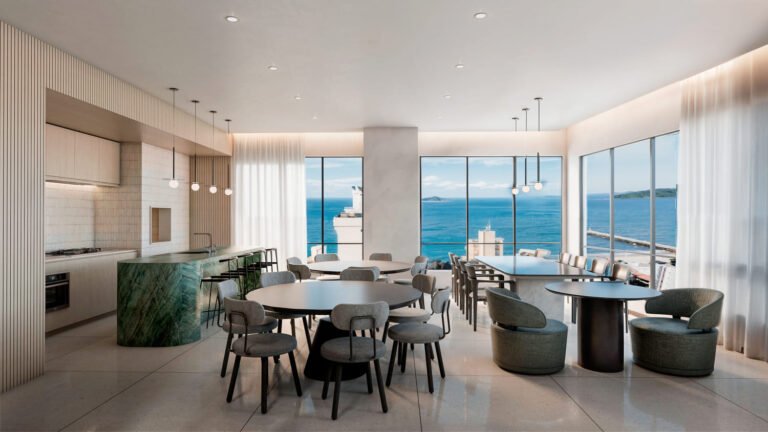 Salão de Festas com Vista Panorâmica do Sky Rooftop